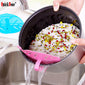 Plastic Rice Beans Leaf Shape Washing