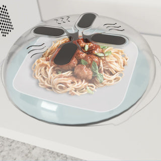 Splatter Guard Microwave Hover Anti-Sputtering Cover